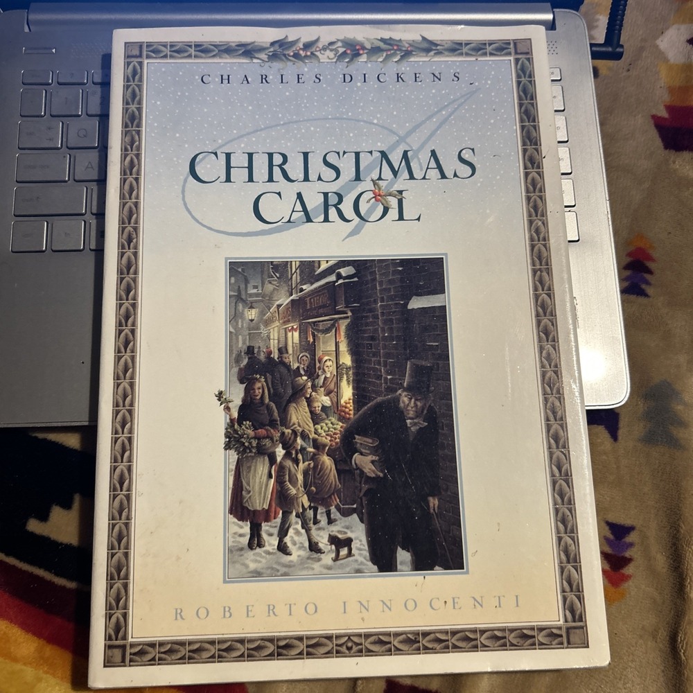 Christmas Carol by Charles Dickens 1990 Hardcover